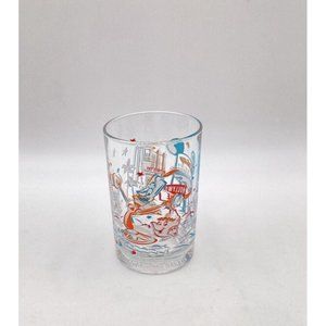 Walt Disney World Studios Hollywood Tower Glass Cup 25 Years Remember The Magic